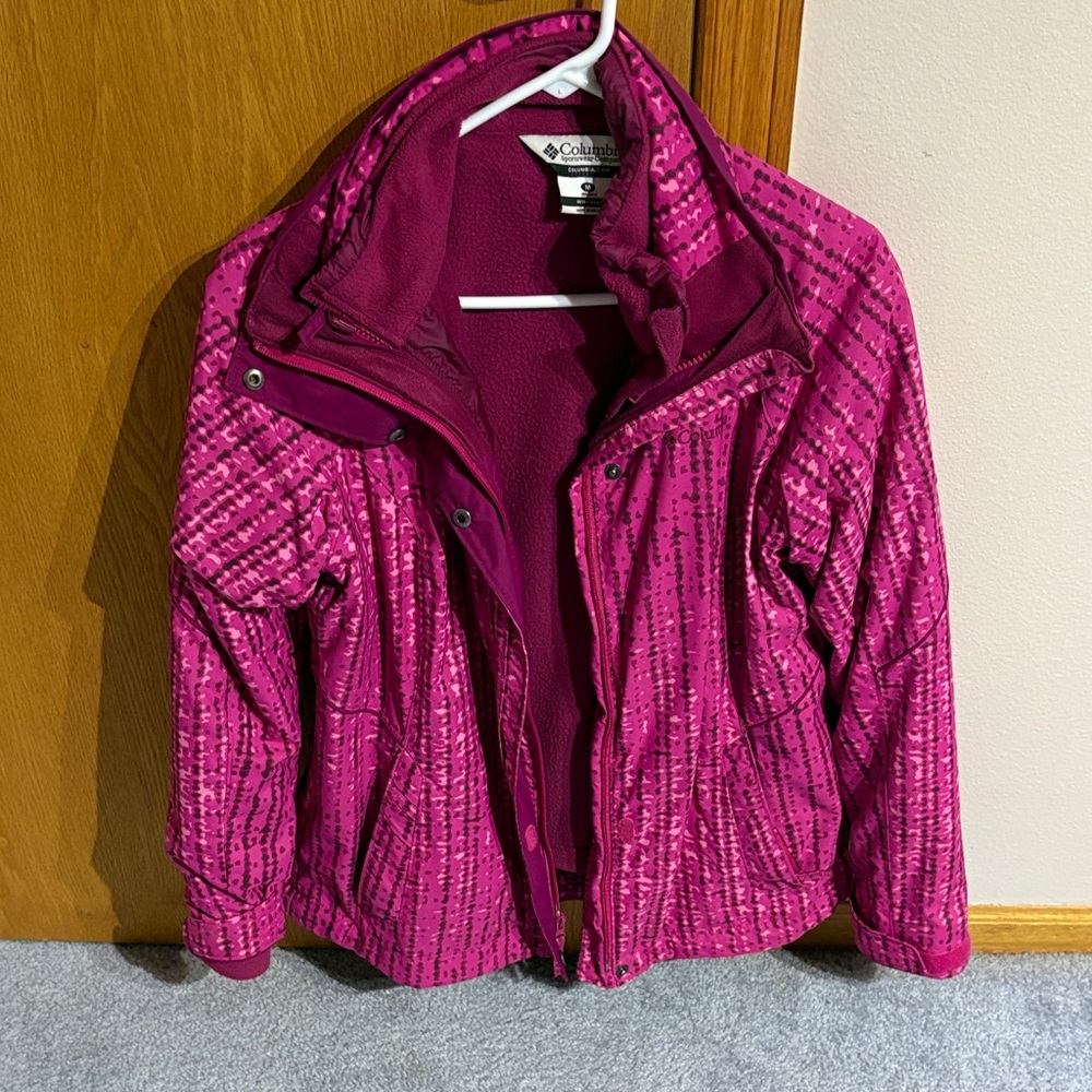 Columbia Women's Vibrant Pink Ski Jacket